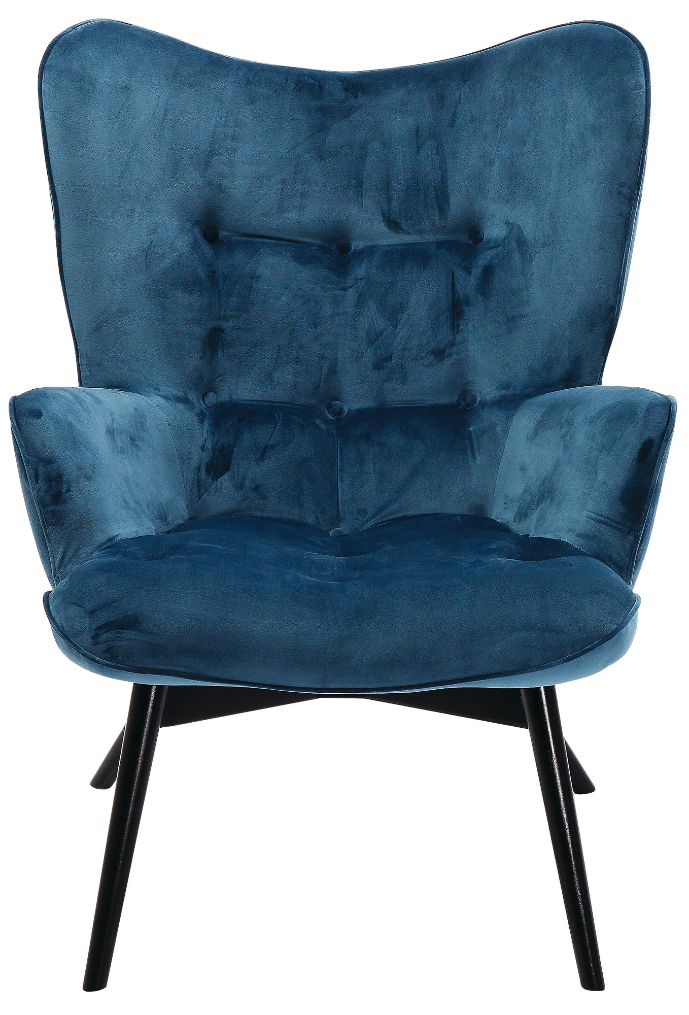 Produkt: Sessel Black Vicky Velvet Petrol.