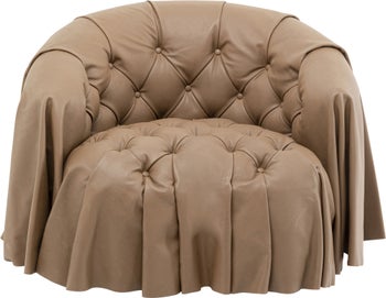 Sessel Drapes Leder – Grafik-1.