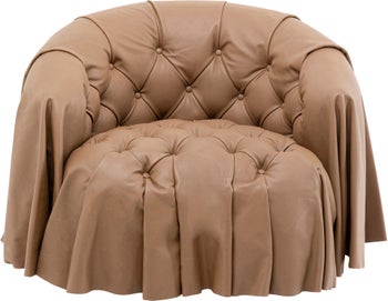 Sessel Drapes Leder – Grafik-1.