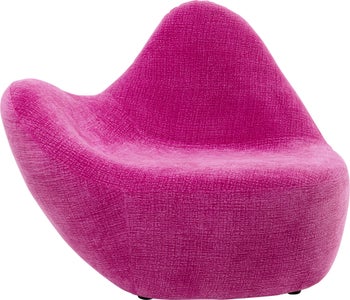 Sessel Glow Wave Medium Pink 116cm – Grafik-1.