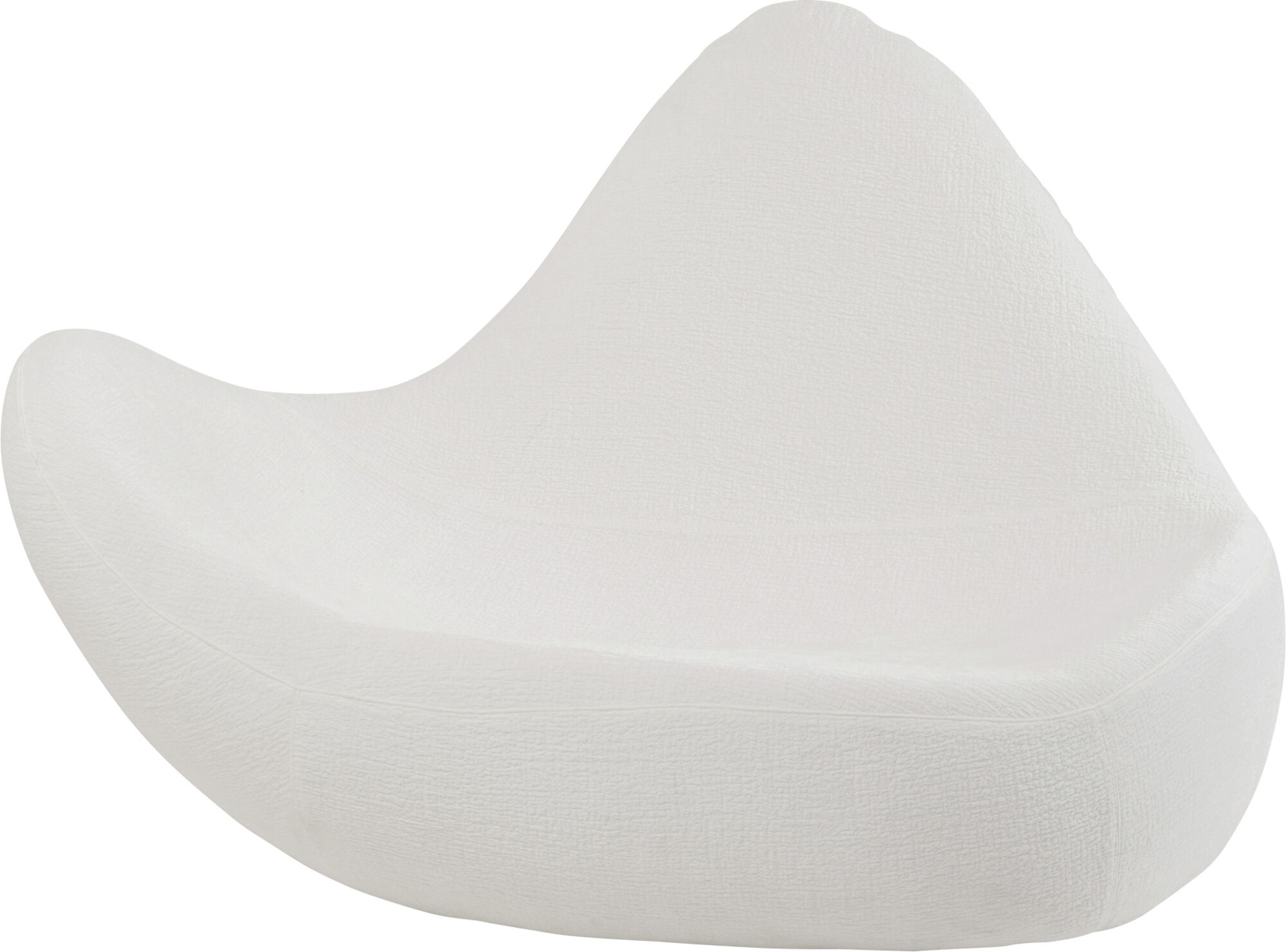 Sessel Glow Wave Weiß 177cm – Grafik-1.