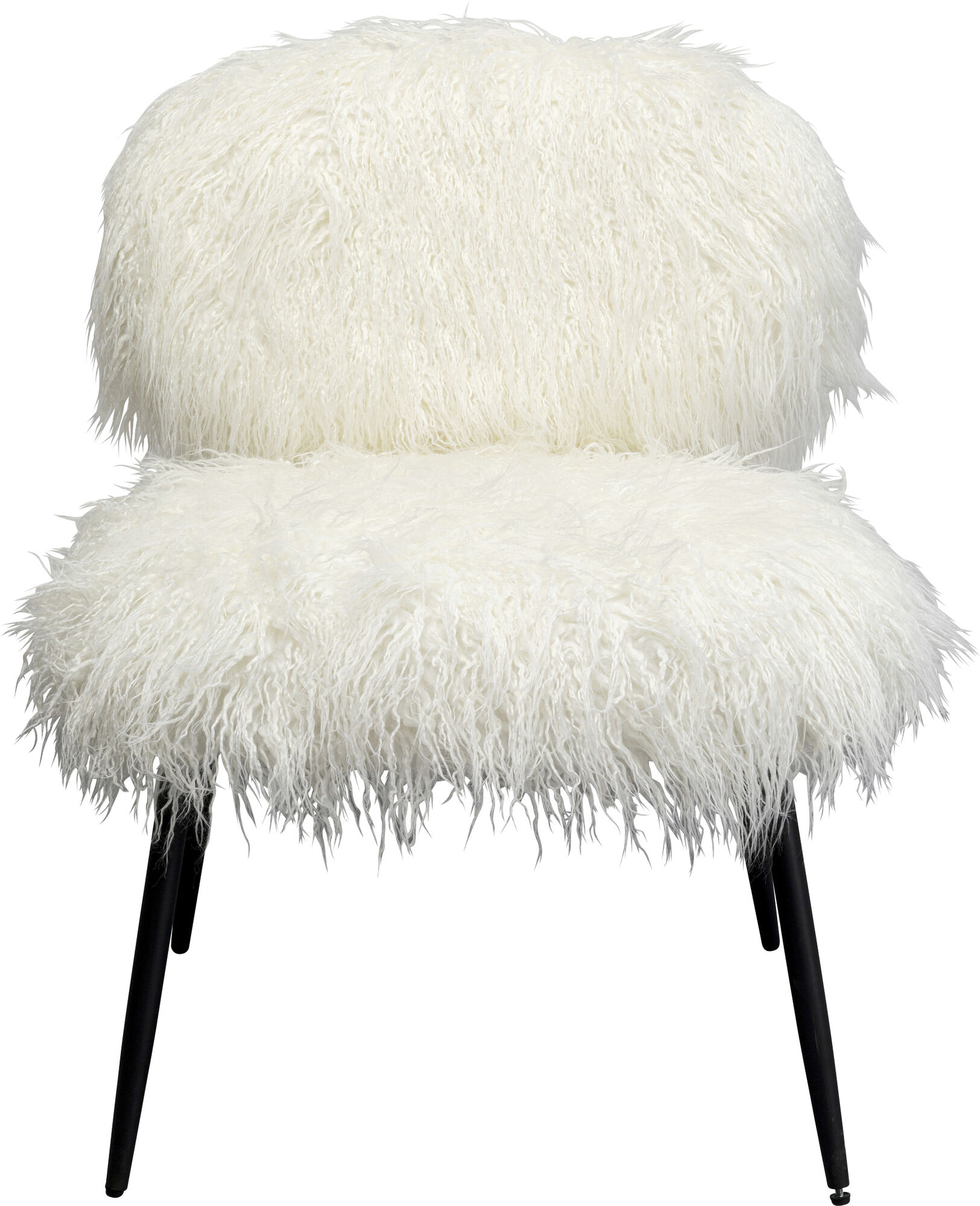 Sessel Hairy Weiß – Grafik-1.