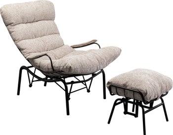 Sessel + Hocker Vienna Swing Beige – Grafik-1.