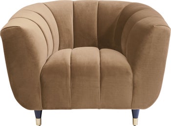 Sessel Spectra Samt Amber - Einzelstück – Grafik-1.