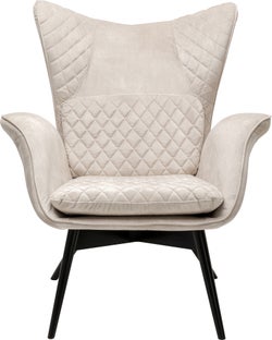 Sessel Tudor Velvet Creme – Grafik-1.