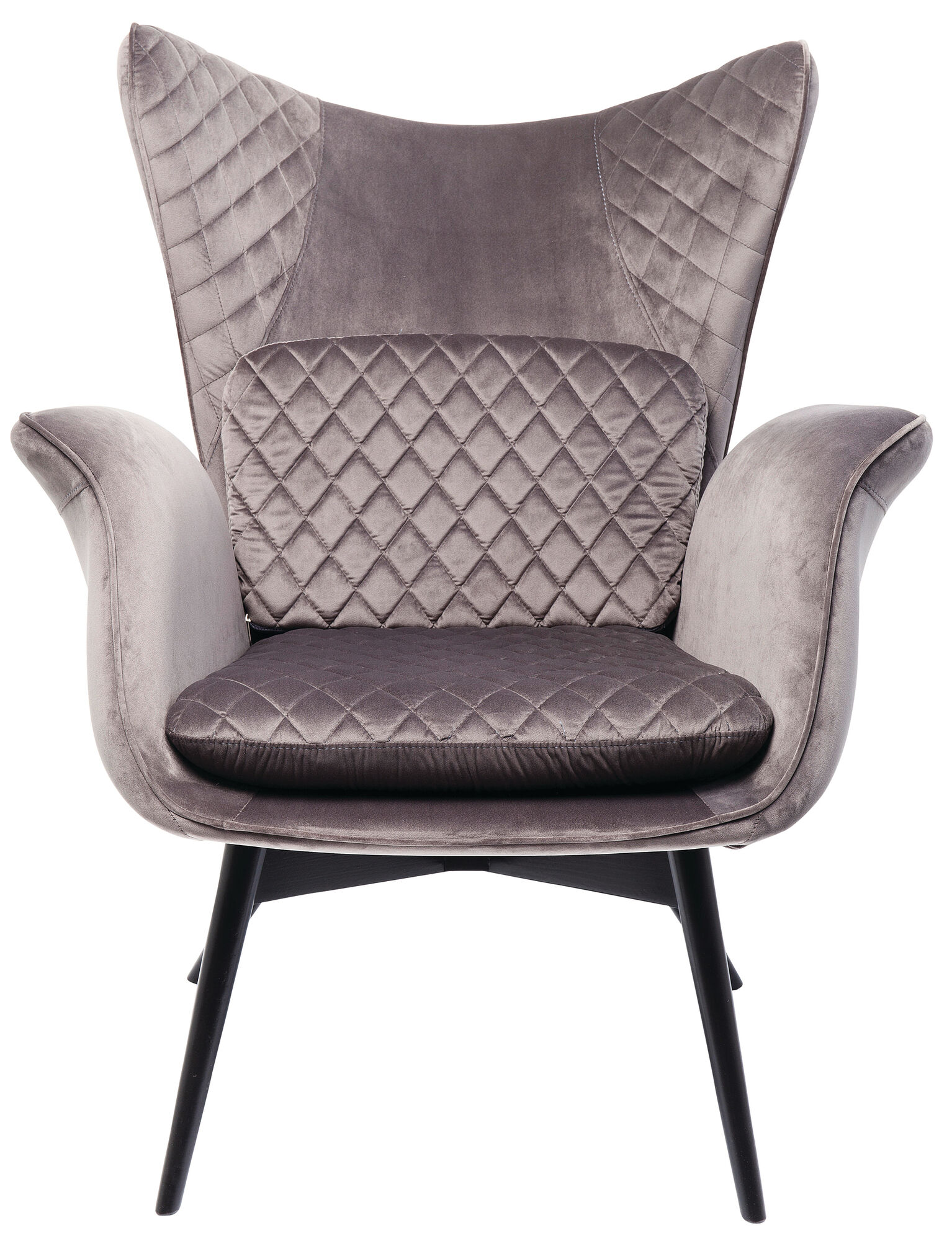 Sessel Tudor Velvet Silbergrau – Grafik-1.