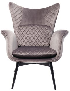 Sessel Tudor Velvet Silbergrau – Grafik-1.