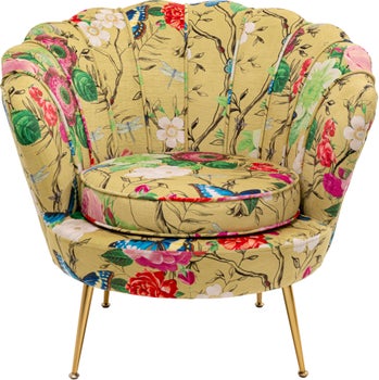 Produkt: Sessel Water Lily Gold Flower Fever Gelb.