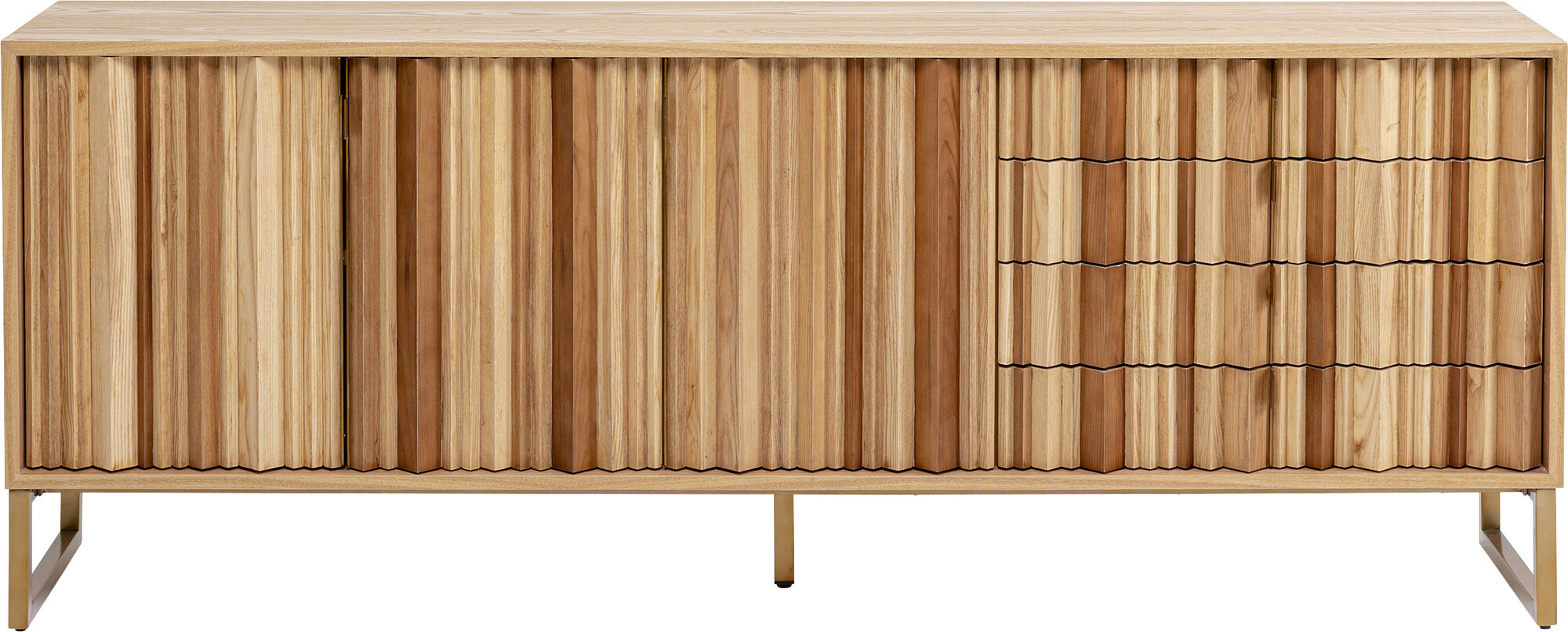 Sideboard Concertina Natur 186x74cm – Grafik-1.