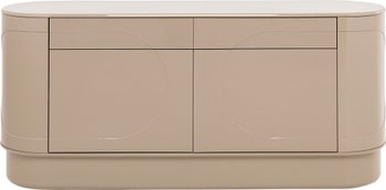 Sideboard Groove Taupe 160x76cm – Grafik-1.