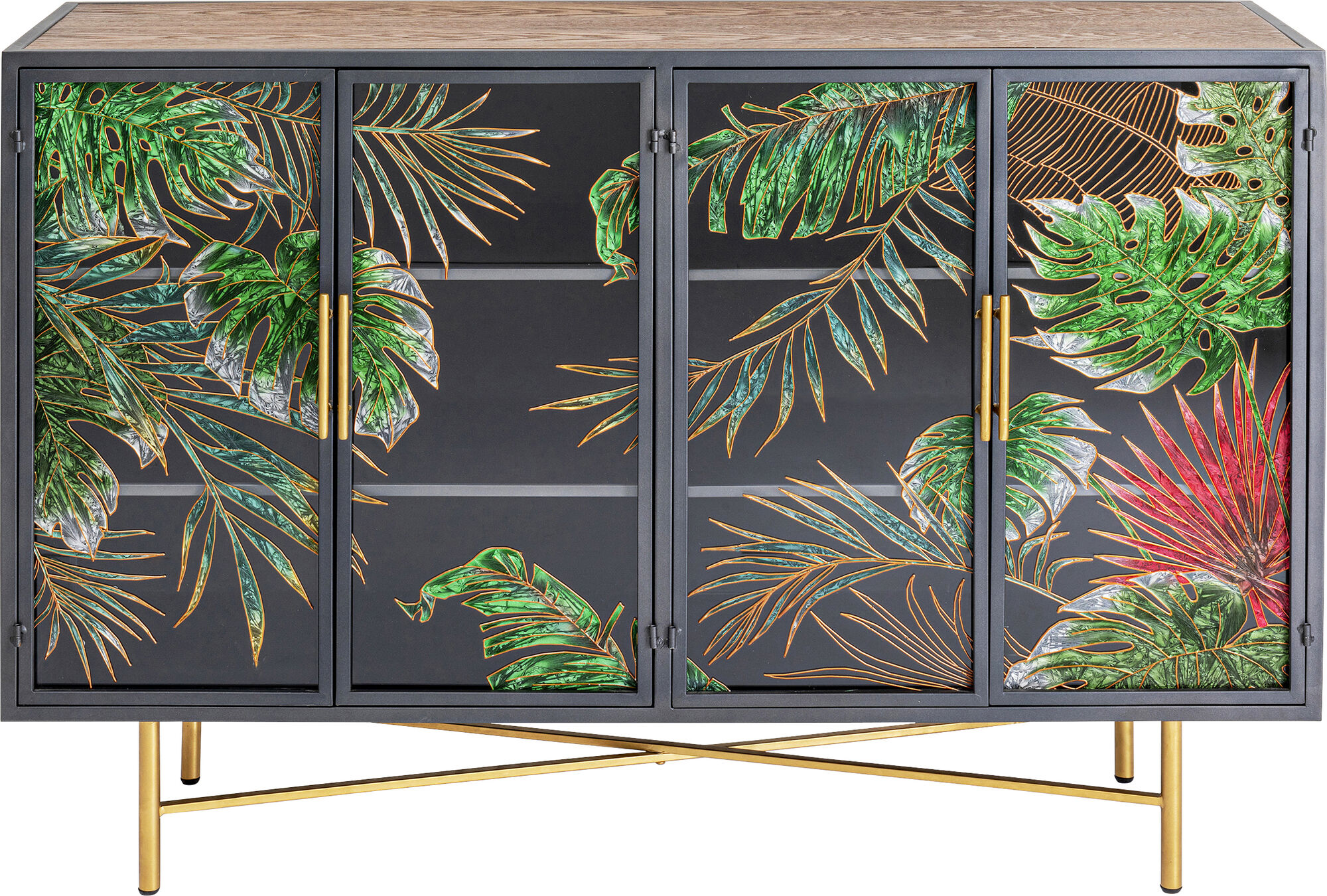 Sideboard Jungle 135x95cm – Grafik-1.