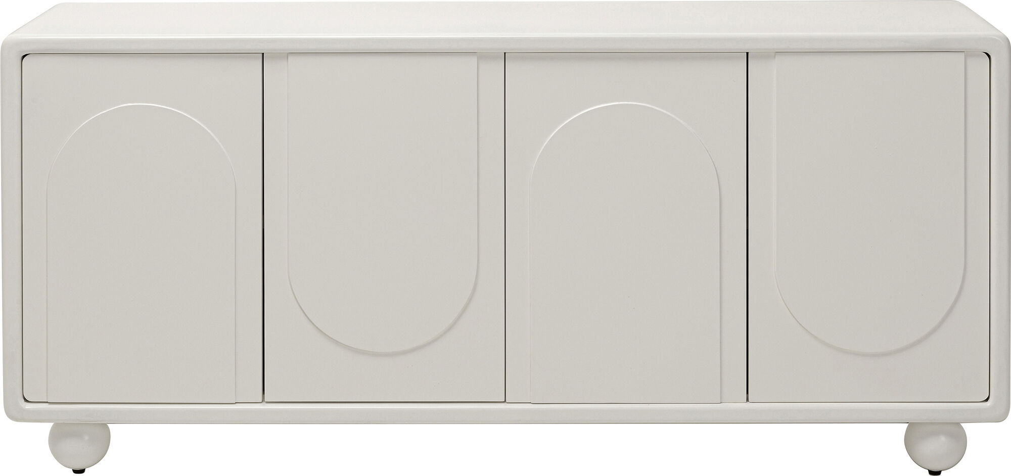 Sideboard Paco Weiß 160x75cm – Grafik-1.
