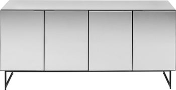 Sideboard Soran Schwarz 160x45cm – Grafik-1.