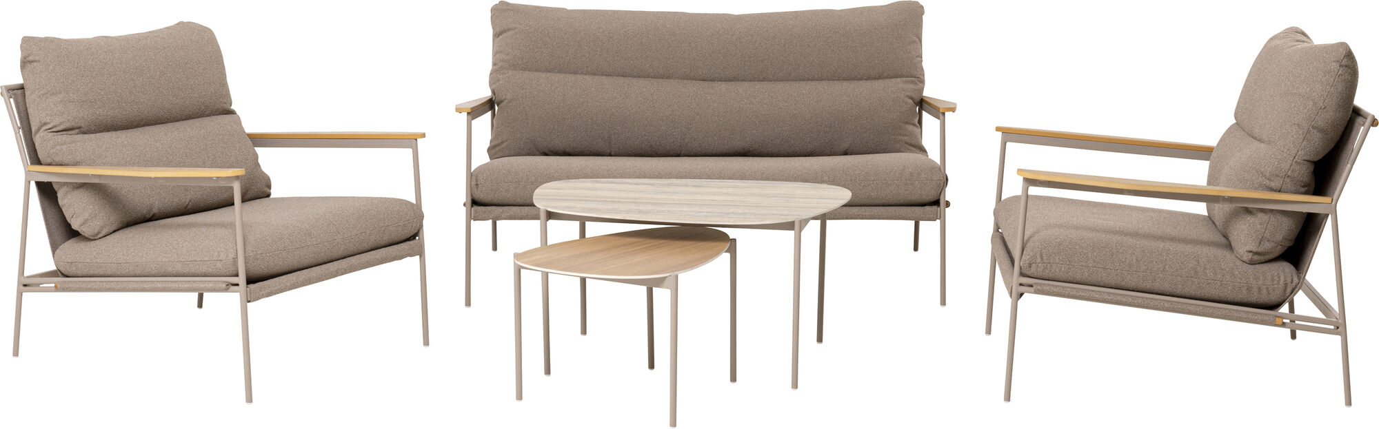 Sitzgruppe Corsica Creme (5/tlg.) – Grafik-1.