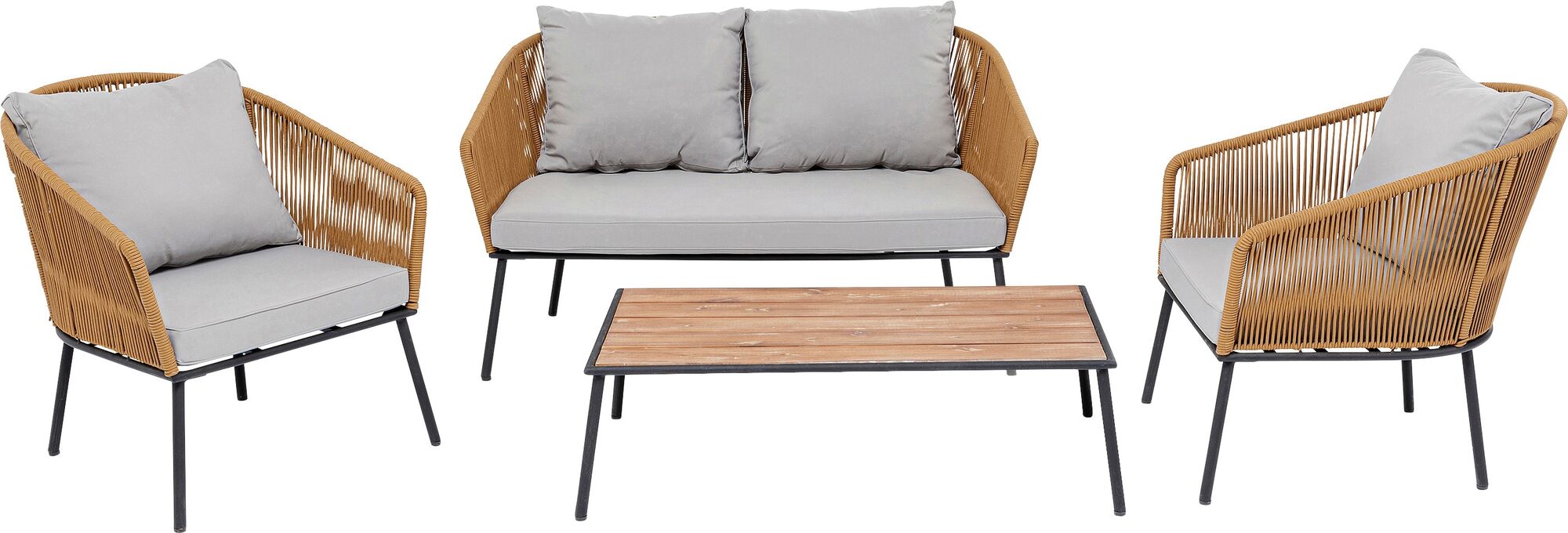 Sitzgruppe Elba Quattro Natur(4/tlg.) – Grafik-1.