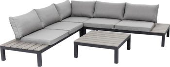 Sitzgruppe Holiday Schwarz (4/tlg.) – Grafik-1.
