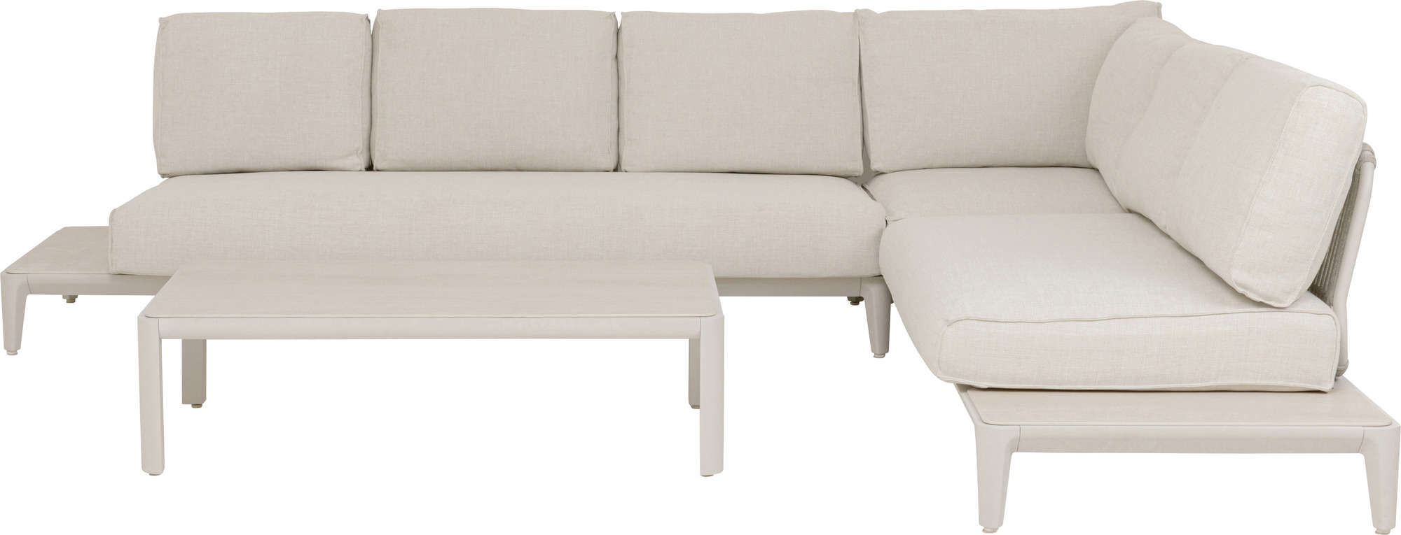 Produkt: Sitzgruppe Mykonos Creme (5/tlg.).