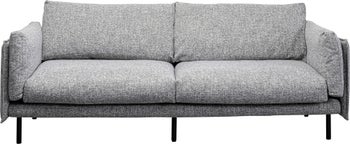 Sofa 2-Sitzer Pola Grau 230cm – Grafik-1.