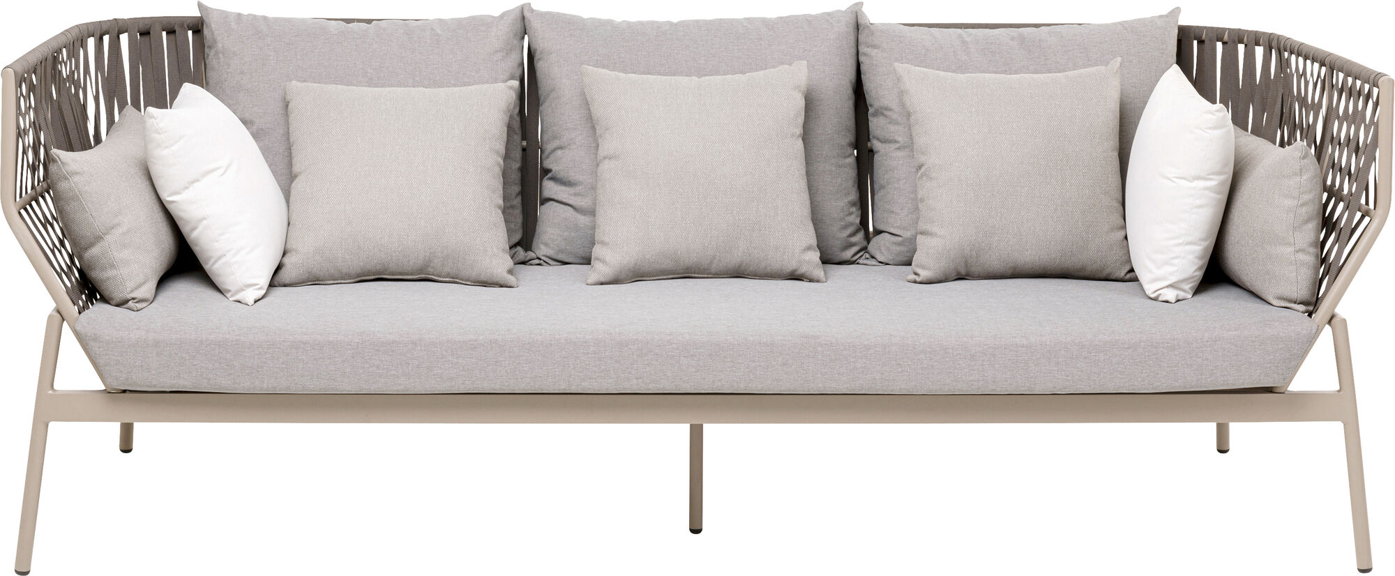 Sofa 3-Sitzer Formentera Grau – Grafik-1.