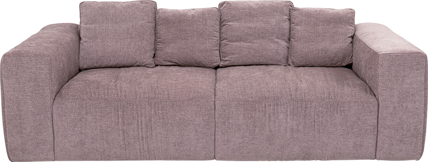 Sofa 3-Sitzer Gonzo Graubraun 239cm