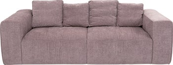 Sofa 3-Sitzer Gonzo Graubraun 239cm – Grafik-1.