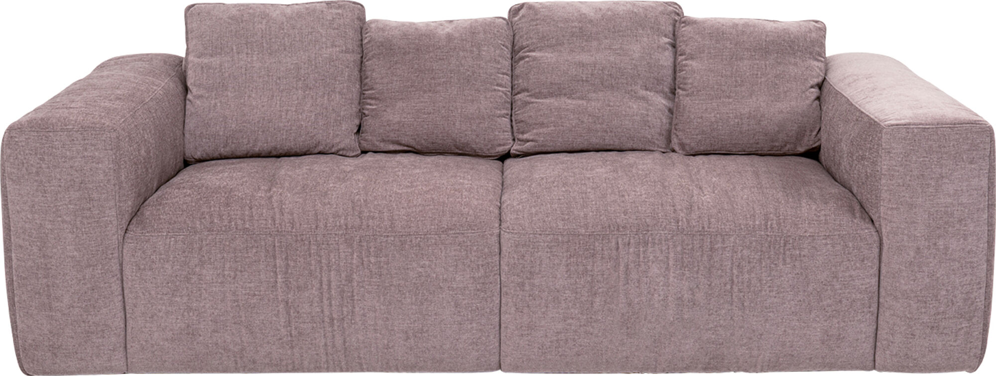 Sofa 3-Sitzer Gonzo Graubraun 239cm