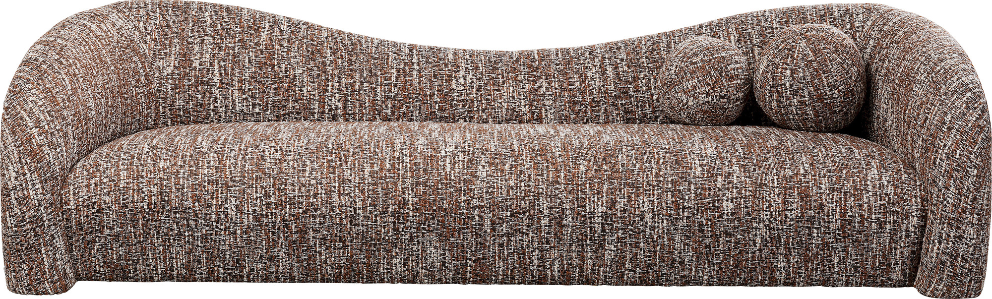 Produkt: Sofa 3-Sitzer Livia Melange Braun 261cm.