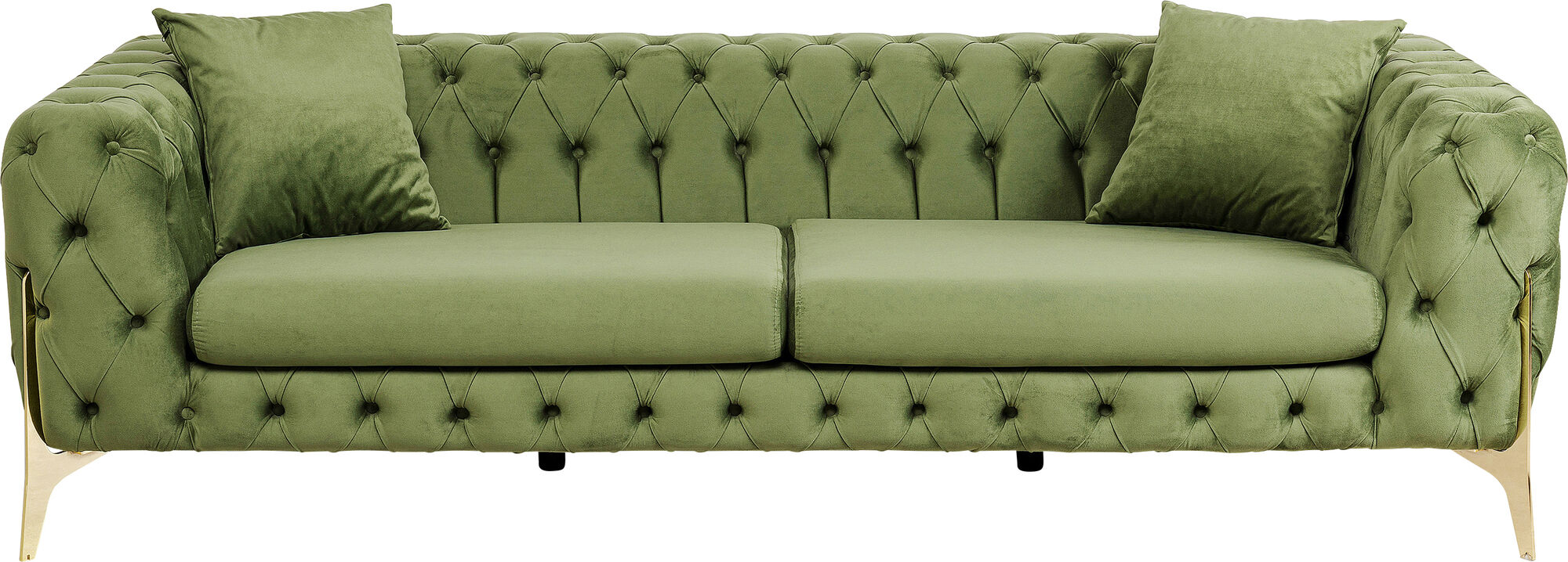 Sofa Bellissima 3-Sitzer Grün 240cm – Grafik-1.