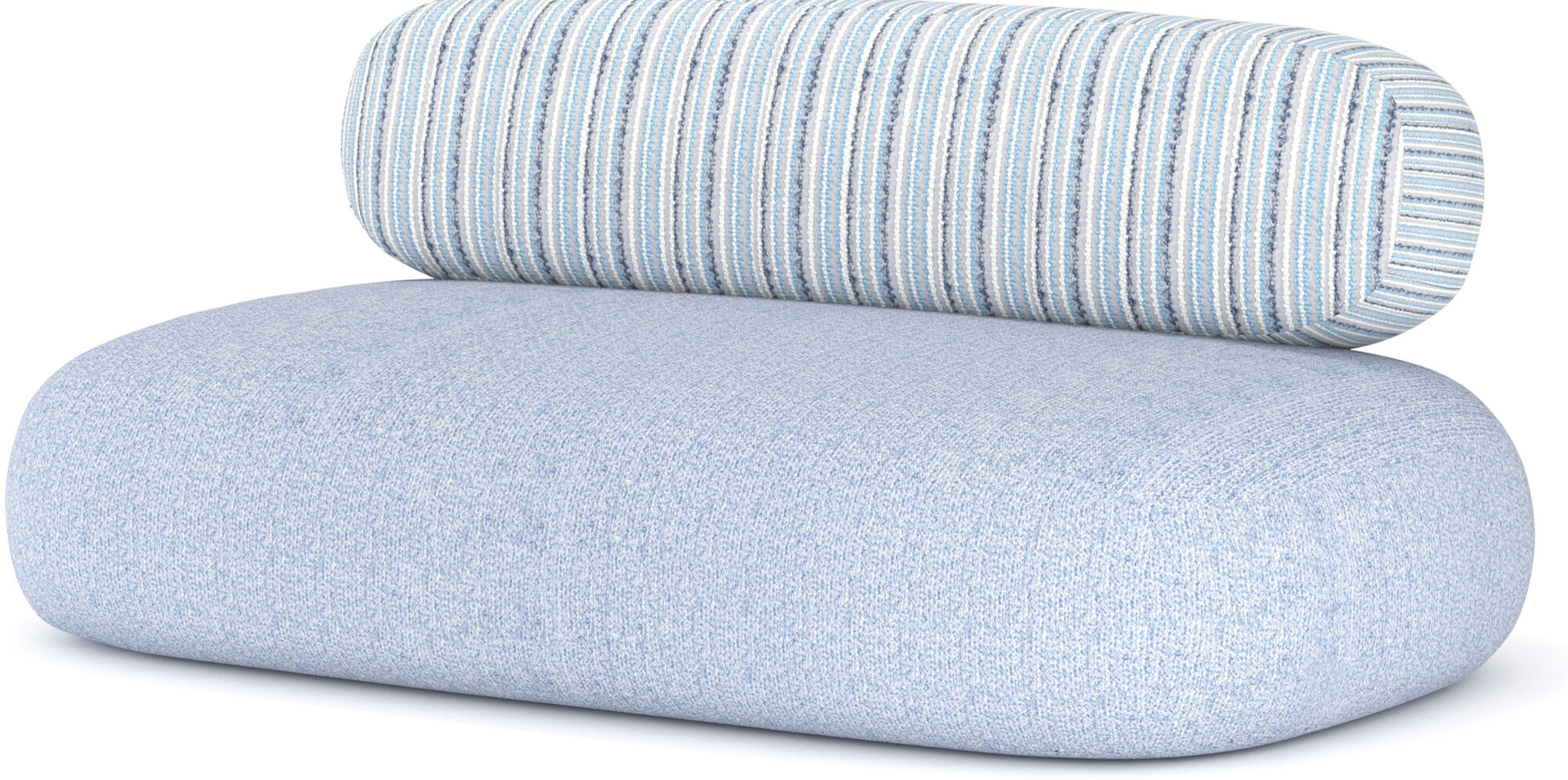 Sofa Blue Marlin 2-Sitzer Outdoor - Einzelstück – Grafik-1.