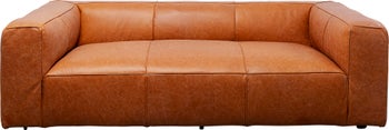 Produkt: Sofa Cubetto Smart Leder Hellbraun 220cm.