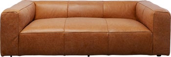Sofa Cubetto Smart Leder Hellbraun 220cm – Grafik-1.