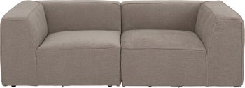 Sofa Cubo 3-Sitzer Taupe 220cm – Grafik-1.