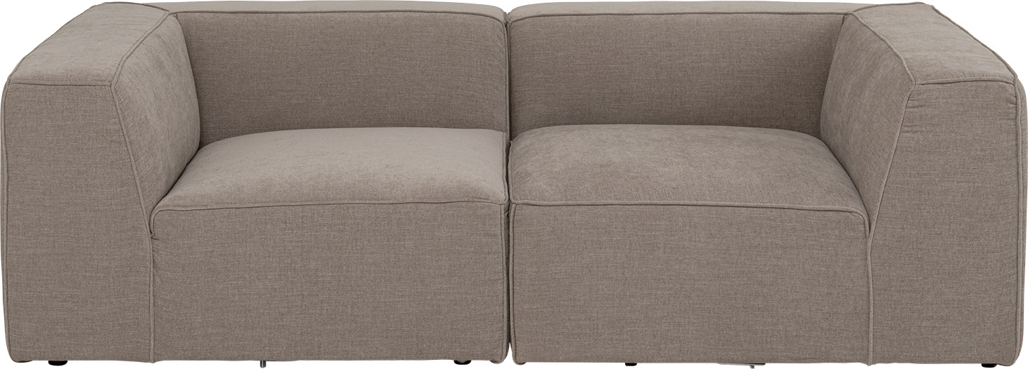 Sofa Cubo 3-Sitzer Taupe 220cm