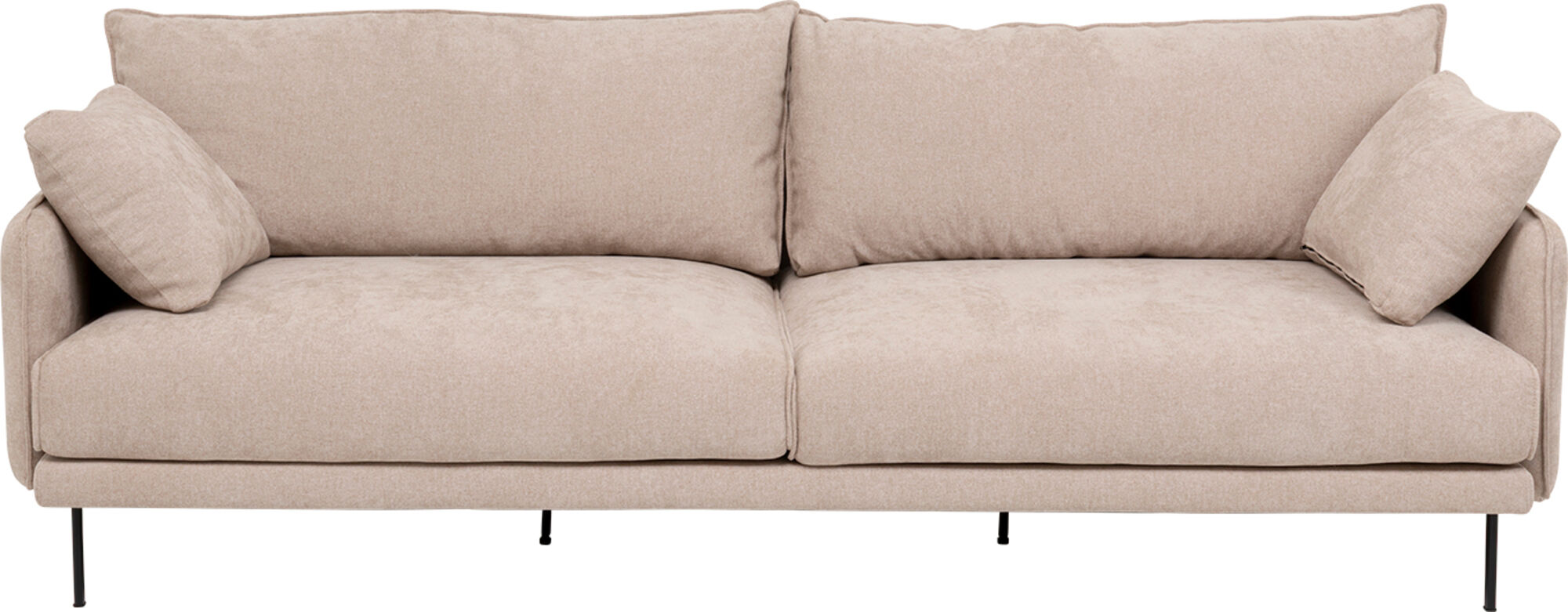 Sofa Edna 3-Sitzer Creme 245cm – Grafik-1.