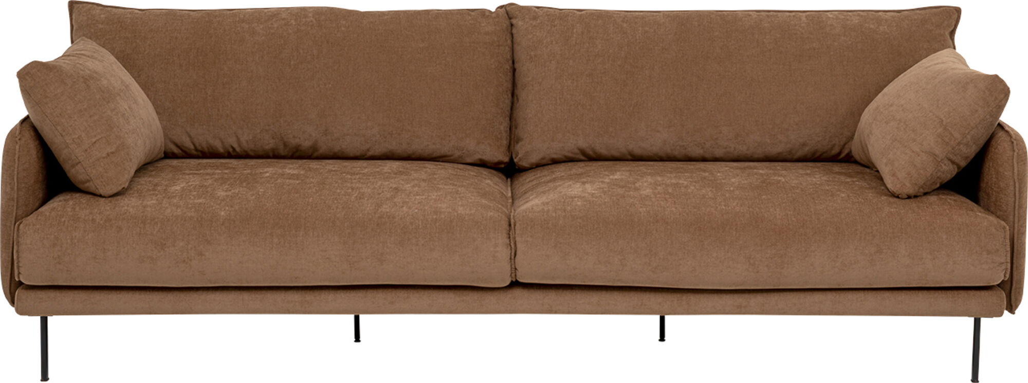 Sofa Edna 3-Sitzer Mokka 245cm