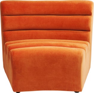 Sofa Element Wave Orange – Grafik-1.