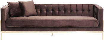 Sofa Loft 3-Sitzer Braun – Grafik-1.
