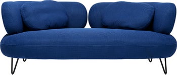 Sofa Peppo 2-Sitzer Blau 182cm - Einzelstück – Grafik-1.