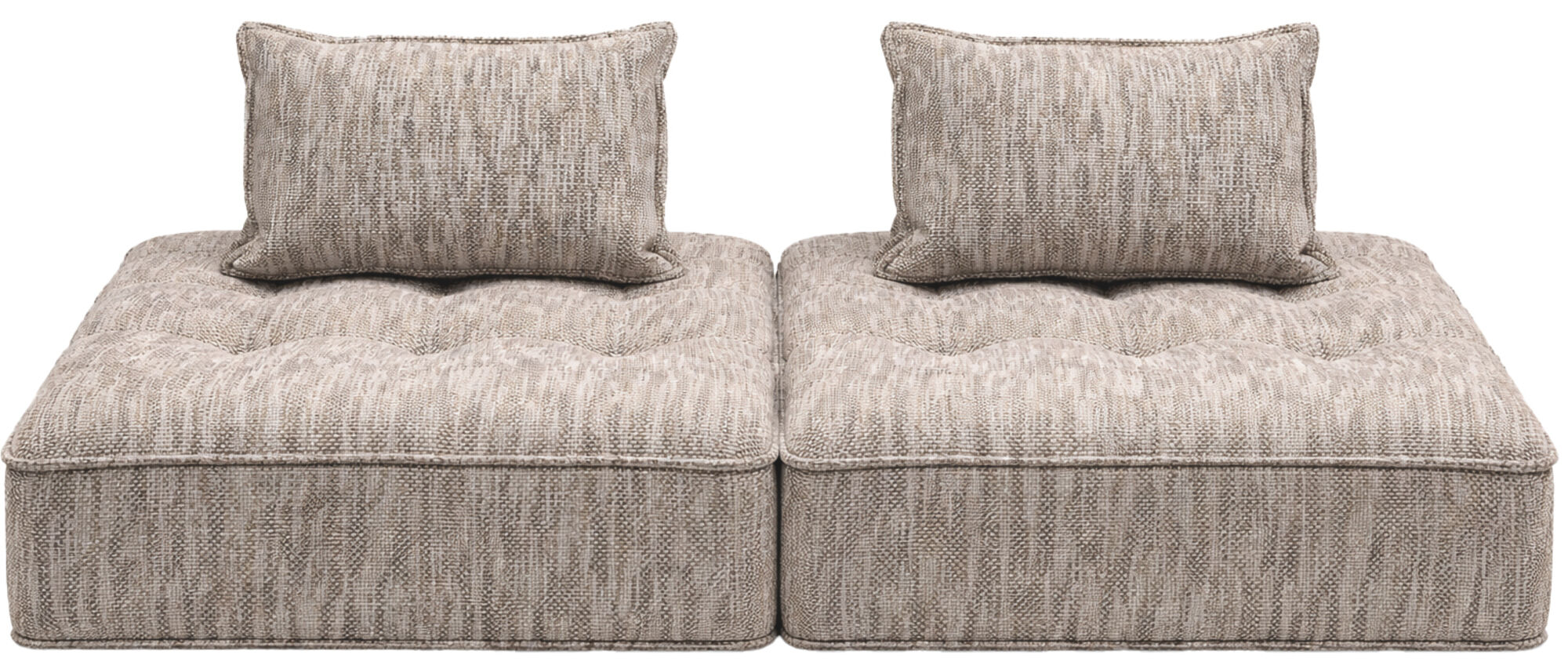Sofa Portofino Grau (2/Set)