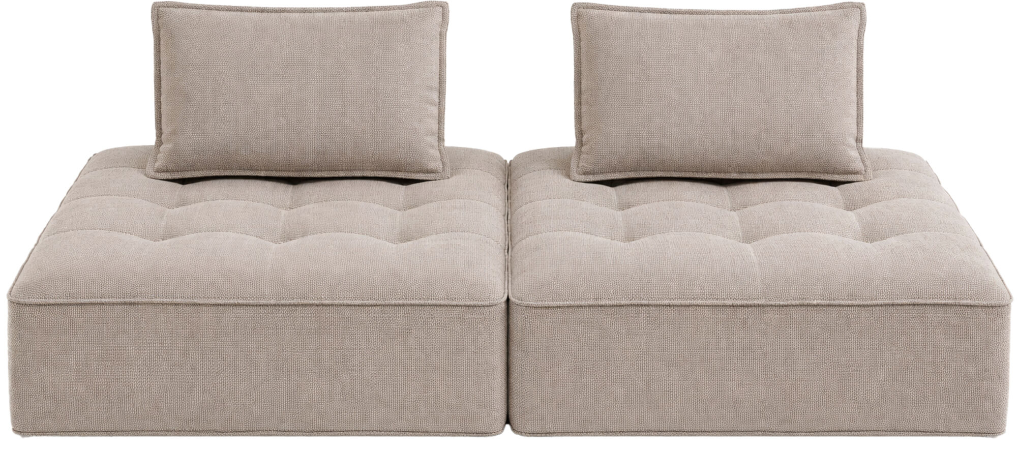 Sofa Portofino Grau Outdoor 2/Set – Grafik-1.