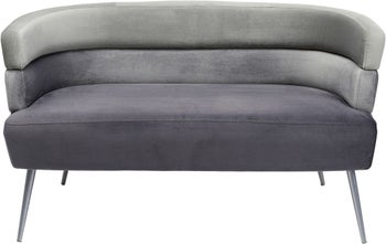 Sofa Sandwich 2-Sitzer Grau – Grafik-1.