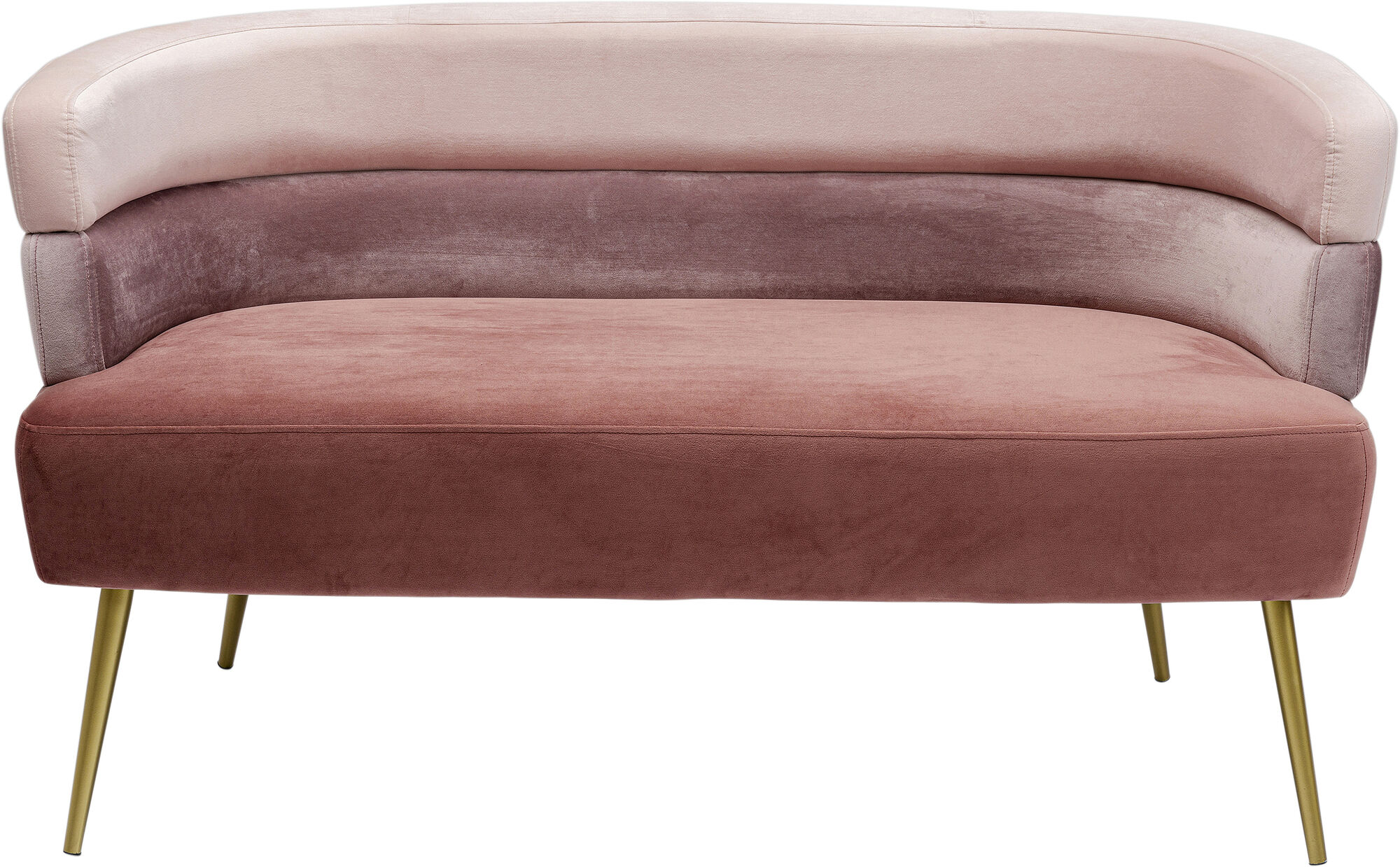 Sofa Sandwich 2-Sitzer Rosa – Grafik-1.