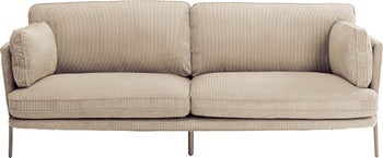 Sofa Shirly 3-Sitzer Creme 221cm - Einzelstück – Grafik-1.