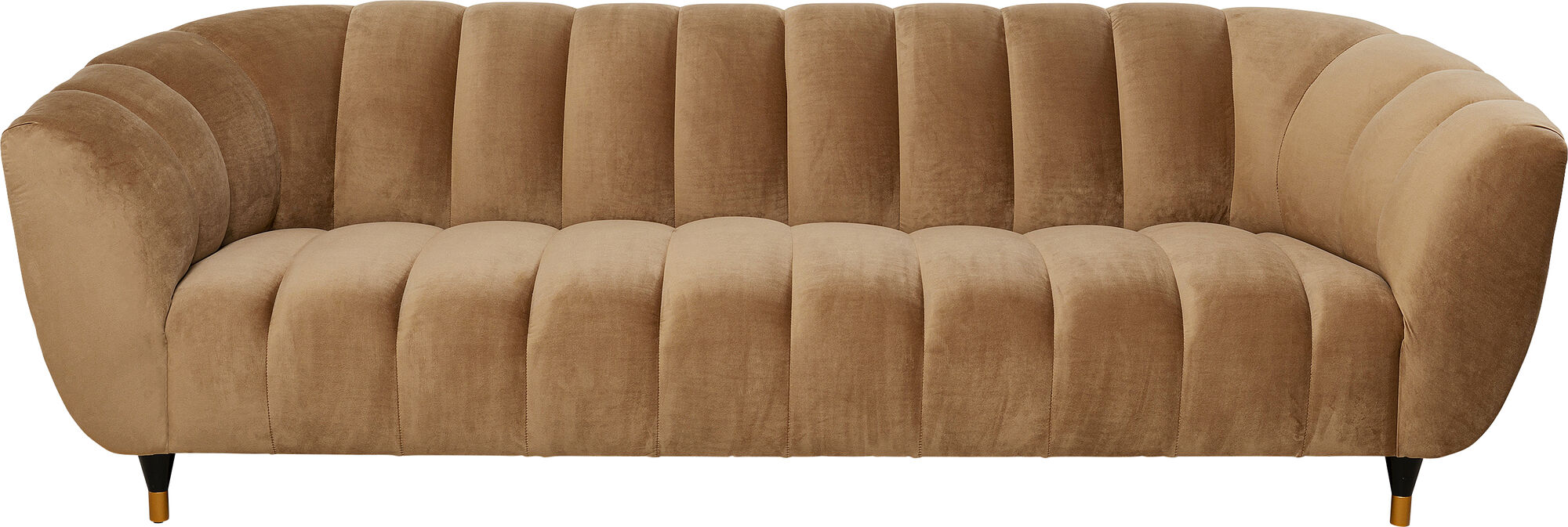 Sofa Spectra Samt Amber 3-Sitzer 245cm - Einzelstück – Grafik-1.