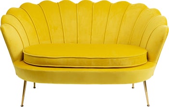Sofa Water Lily 2-Sitzer Gold Gelb – Grafik-1.