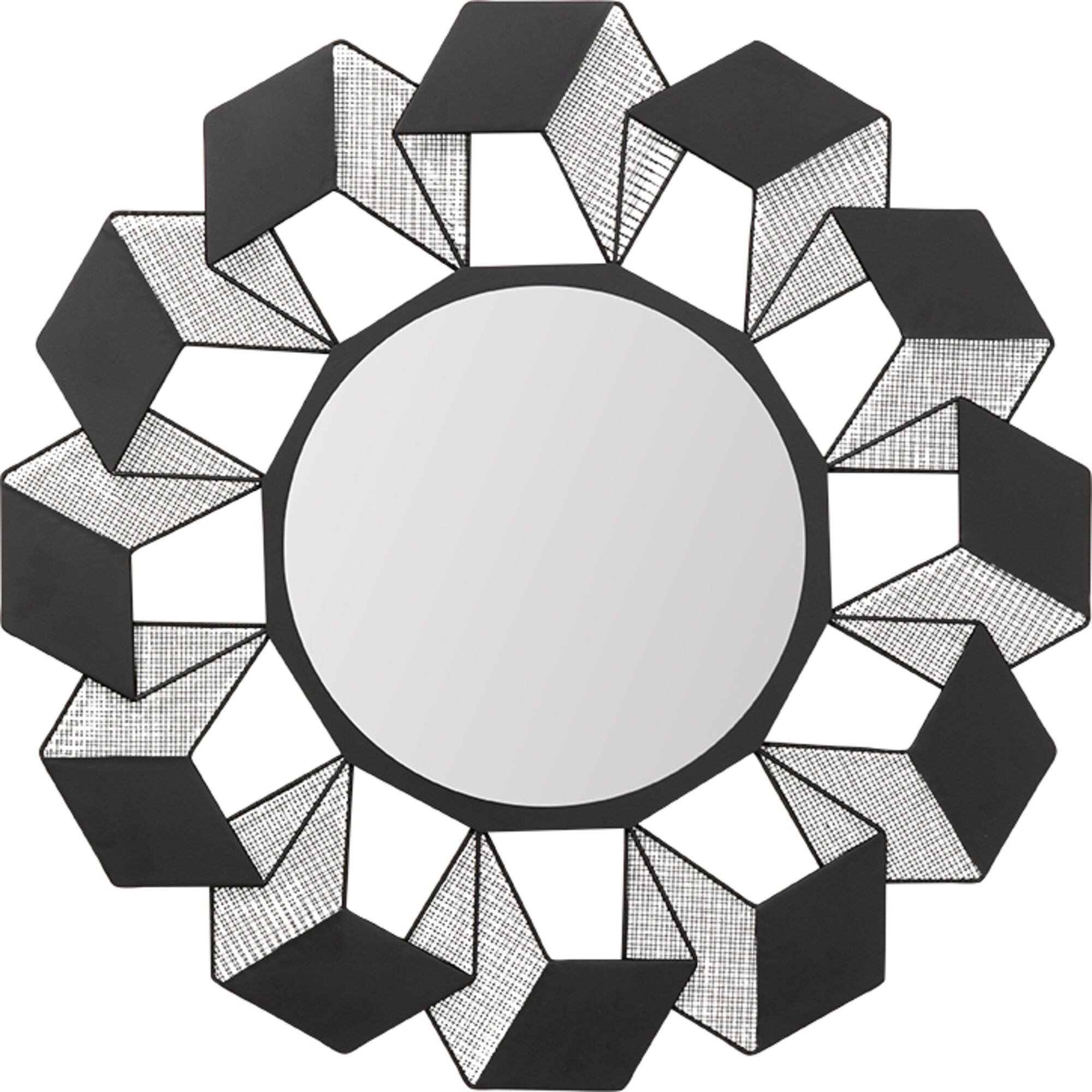 Spiegel Cubes Ø70cm – Grafik-1.