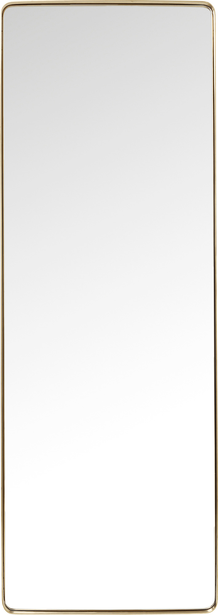 Spiegel Curve MO Brass 70x200cm