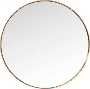 Spiegel Curve Brass Ø100 – Grafik-1.