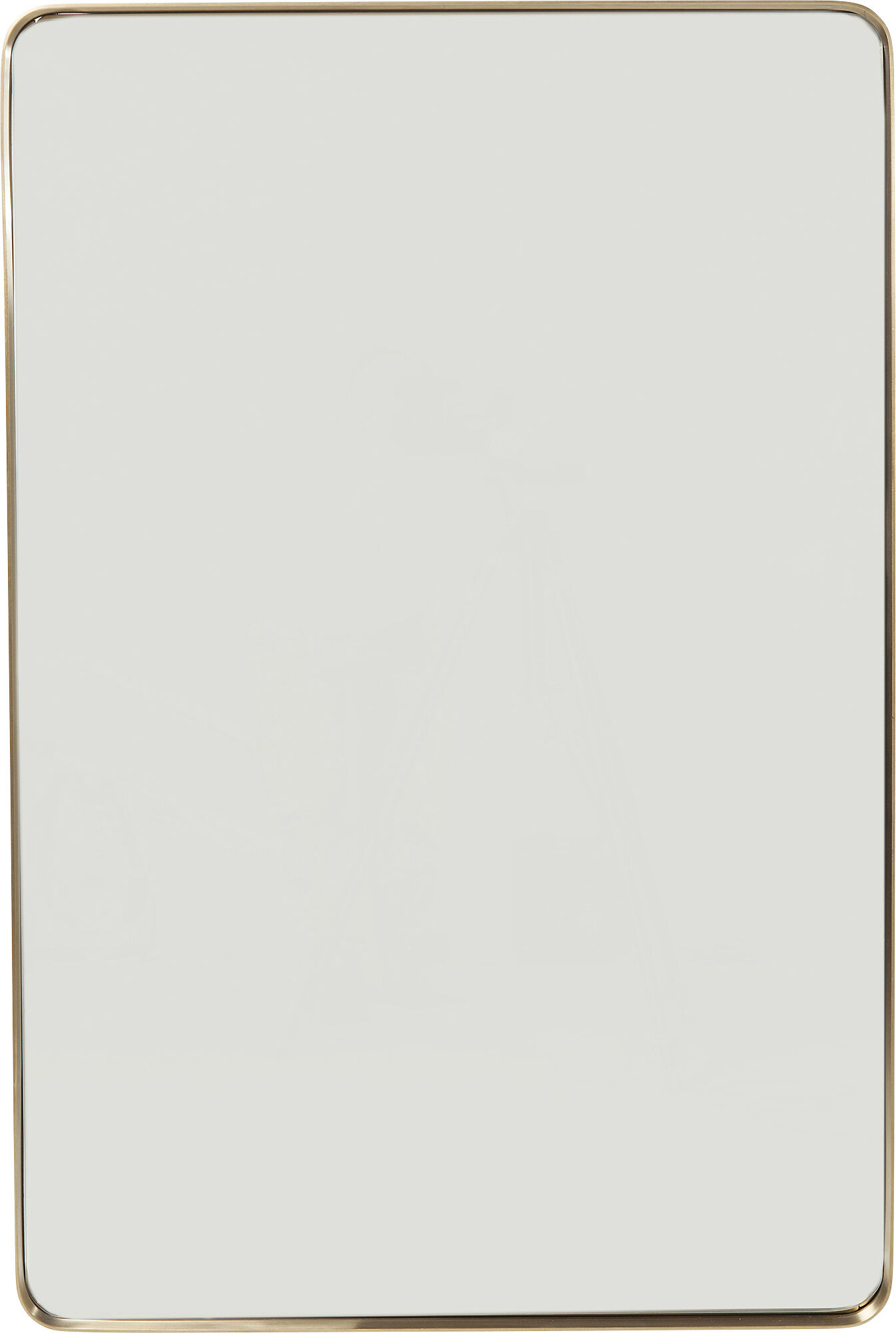 Wandspiegel Curve Brass 80x120cm - Einzelstück – Grafik-1.