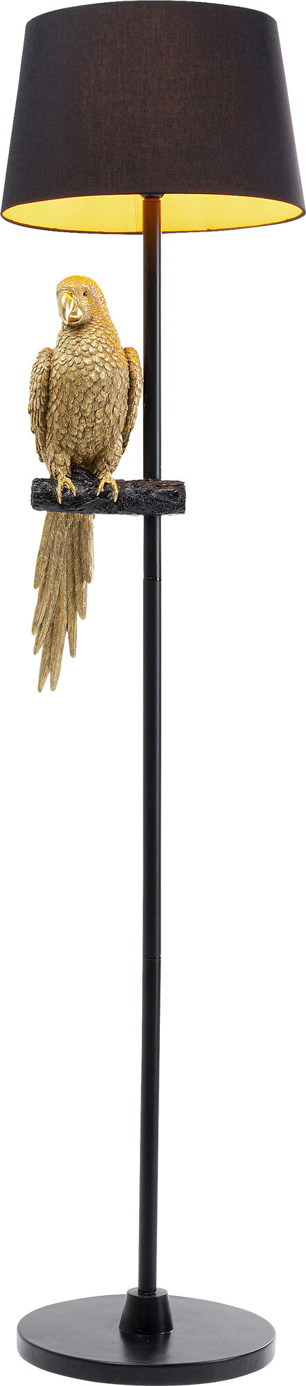 Stehleuchte Animal Parrot Gold 176cm – Grafik-1.